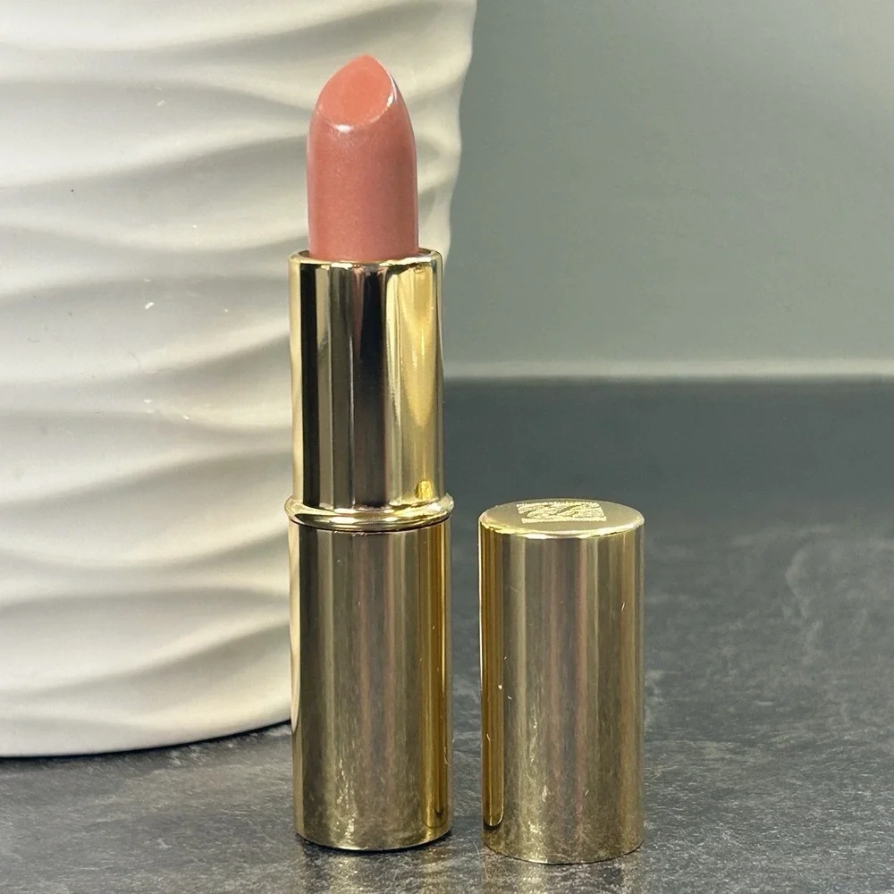 New Estee Lauder Pure Color Long Lasting Lipstick 12 BEIGE‎ SHIMMER Full Size